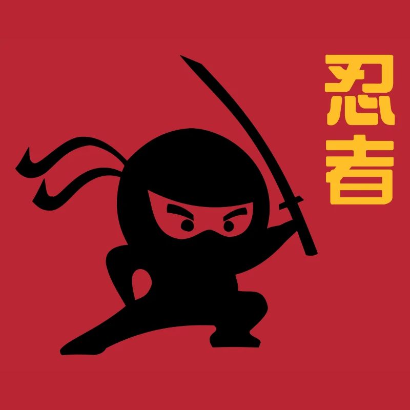 Dessin animé japonais ninja samurai