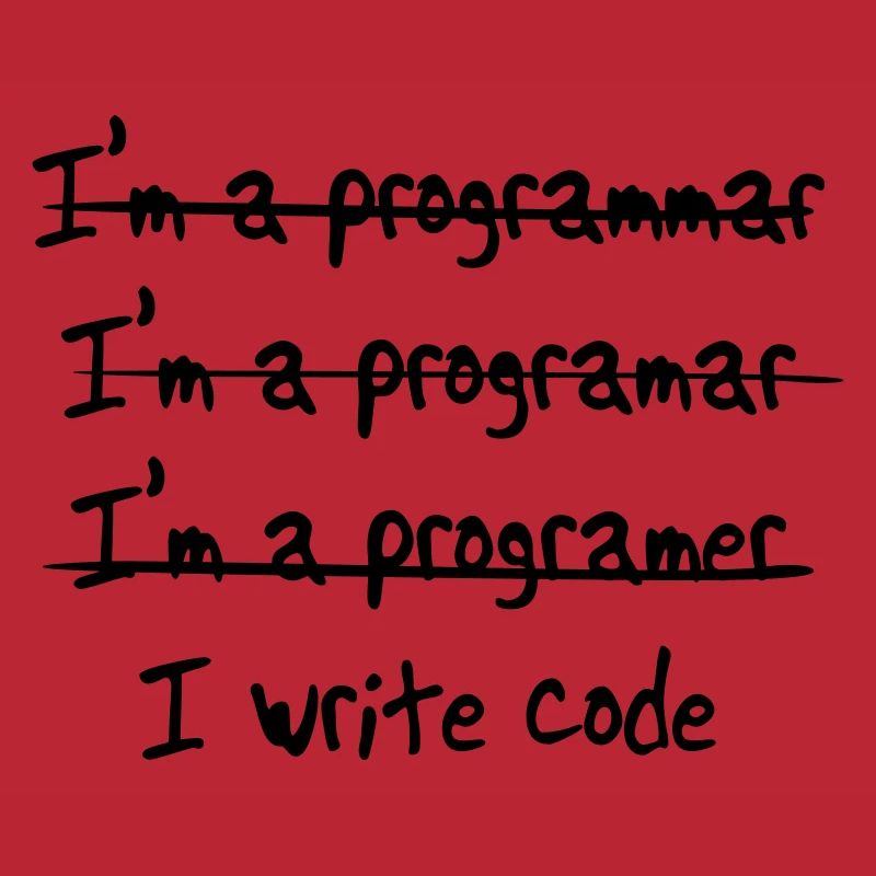 I'm programmer. I write code