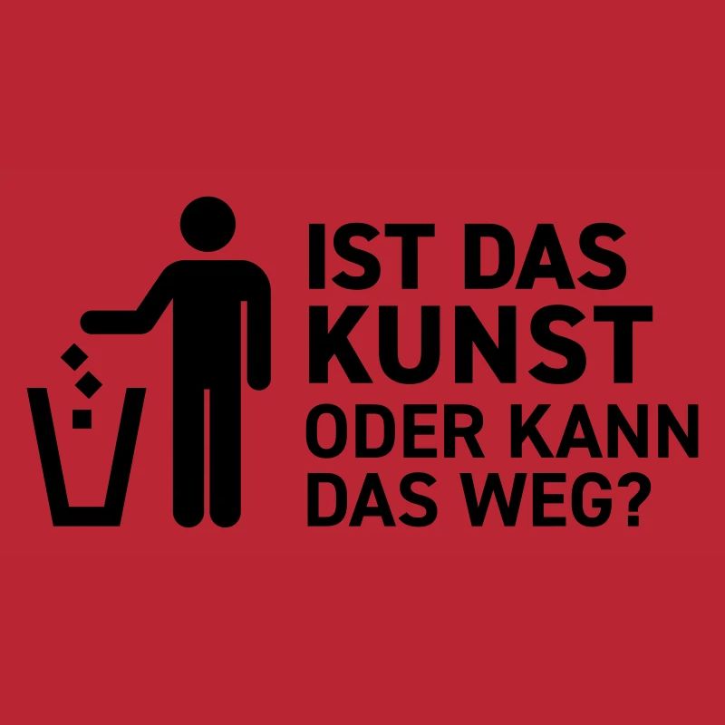 Ist das Kunst oder kann das weg? Museum Maler Müll