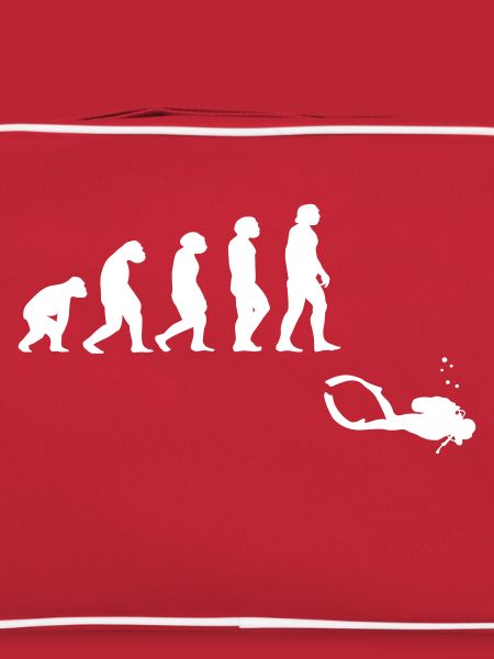 Evolution Tauchen mit Gerät