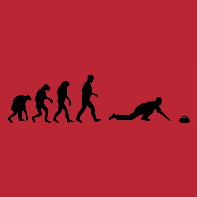l'évolution de curling