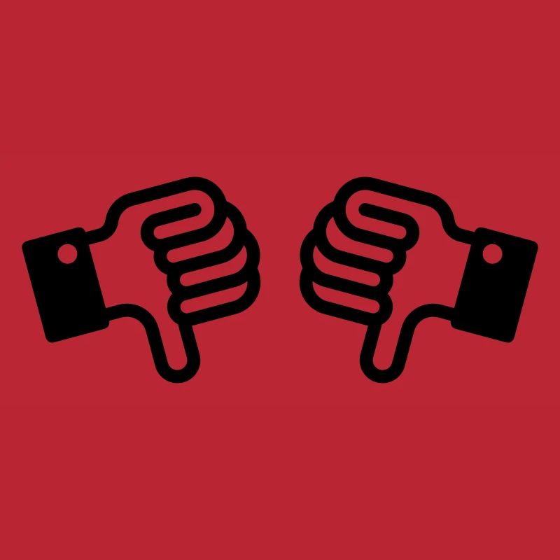 Thumbs down / pouces vers le bas (2)
