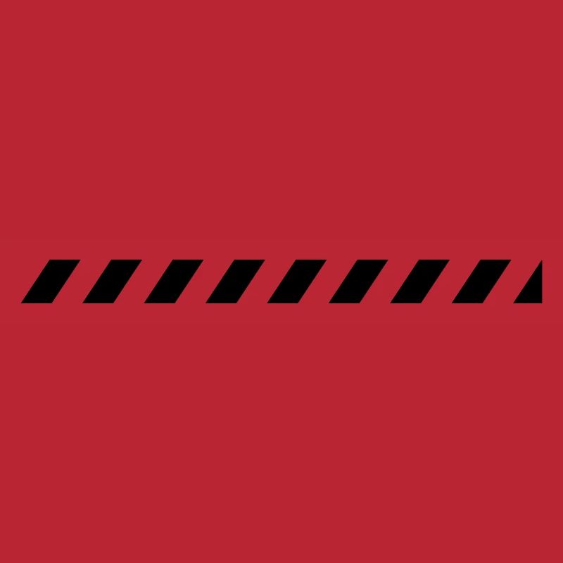 Strip caution tape line