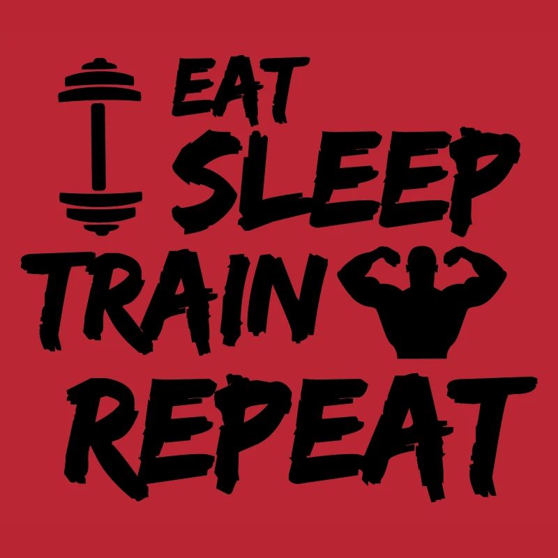 manger dormir train répéter