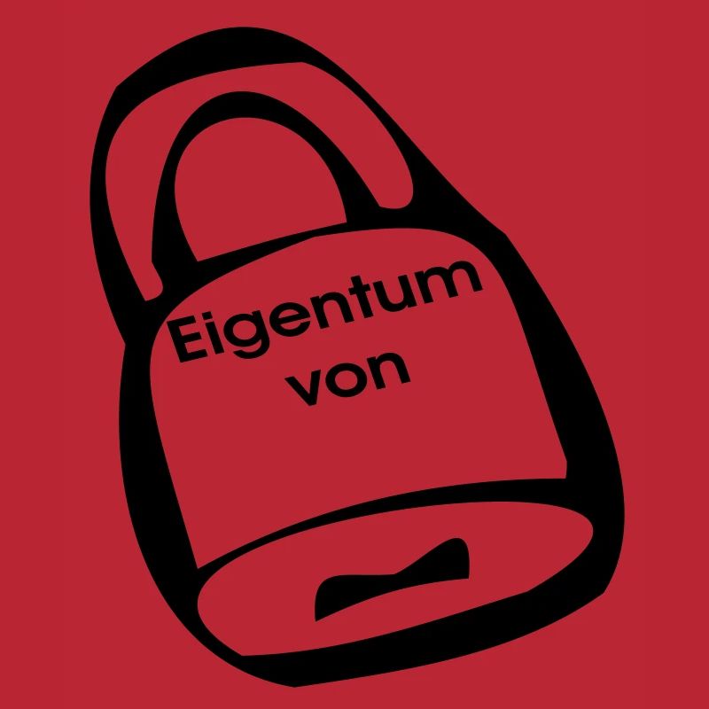Vorhängeschloss Eigentum