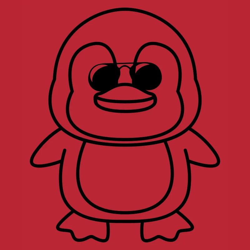 pinguin comic cool