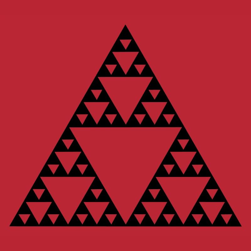 Sierpinski triangle, fractal, geometry,mathematics