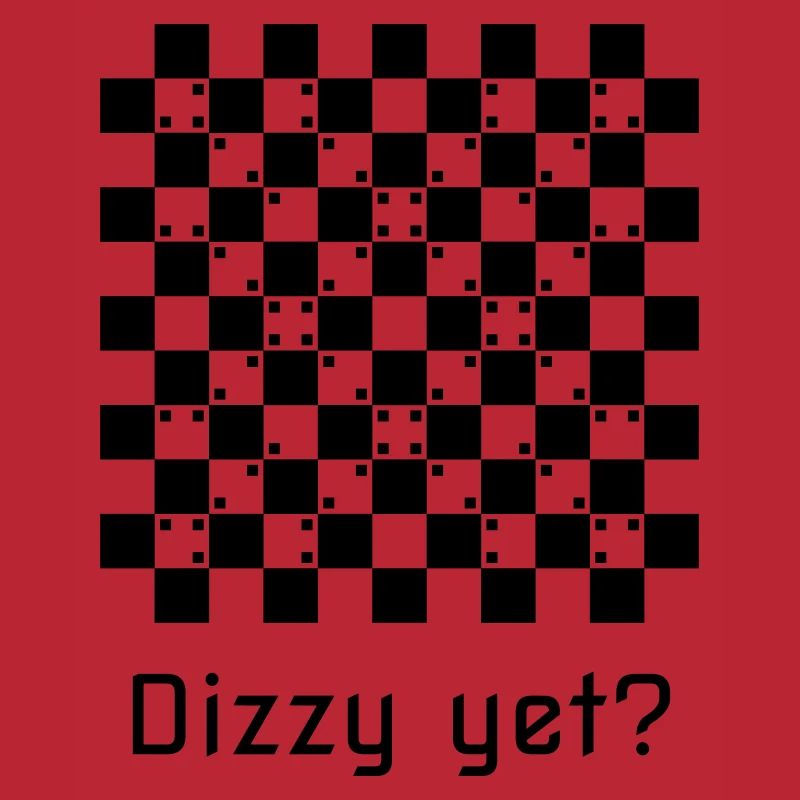 Dizzy yet? Optical illusion