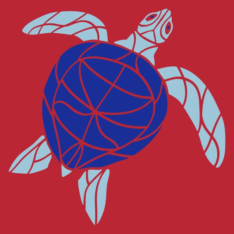 Water turtle lines strokes pattern nice cool