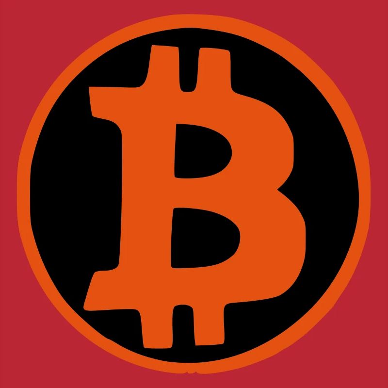 Bitcoin Krypto Währung virtuellen Lebens Vector 3