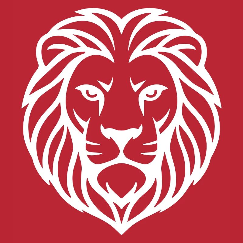 Lion head logo icon