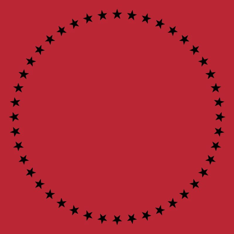 Étoile cercle géométrie