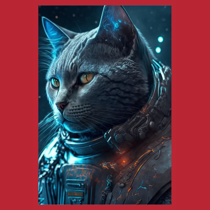 Chat dans l’espace