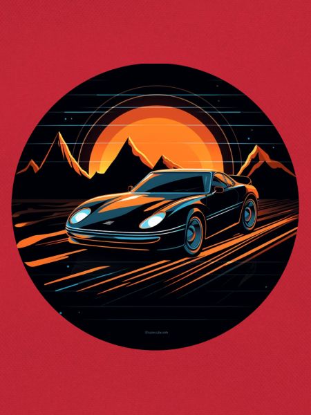 Retro Auto der Zukunft