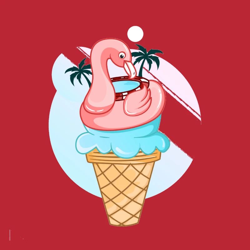 Flamingo Eis