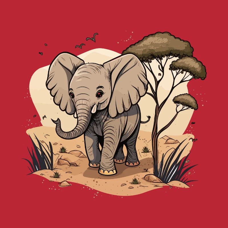 Géant de la savane