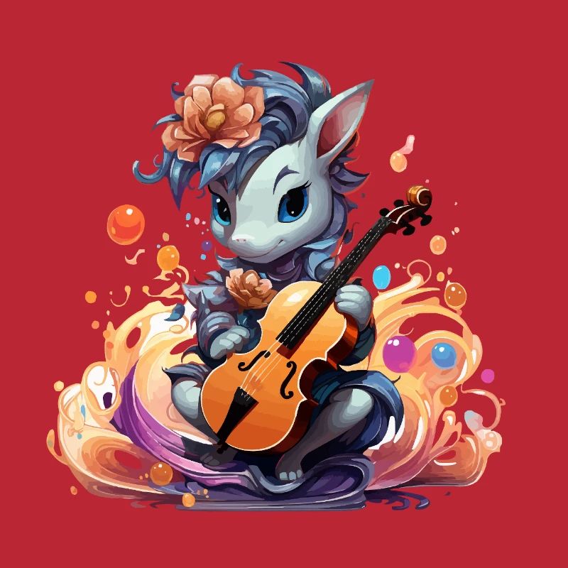 Melancholic Strings Einhorn