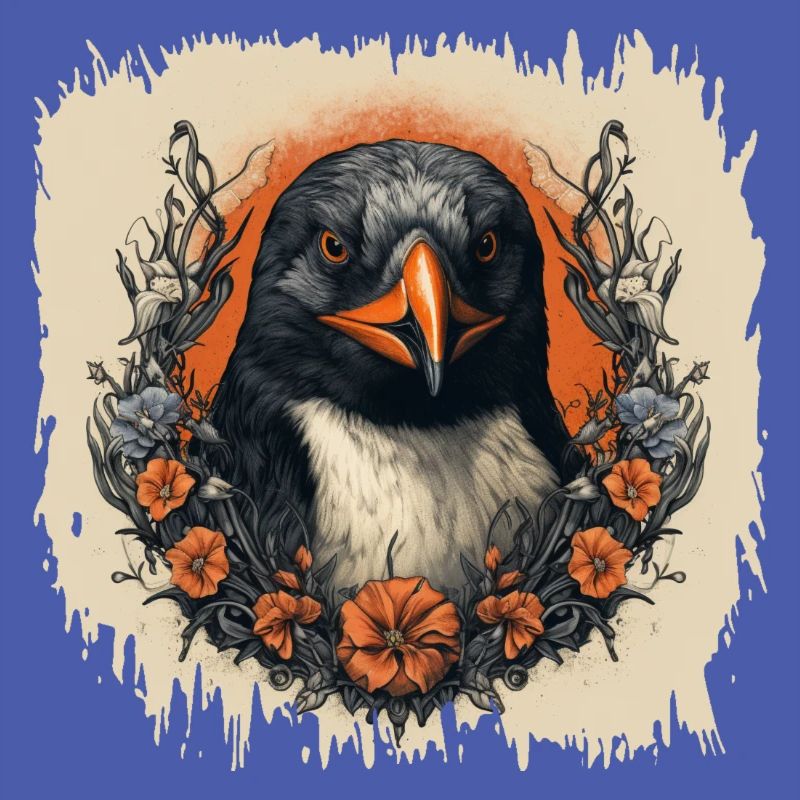 Pingouin dansant présente déclaration Cool