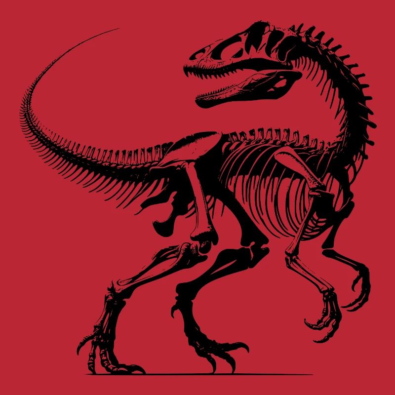 Dinosaur Bone Old, No Skin, No Problem