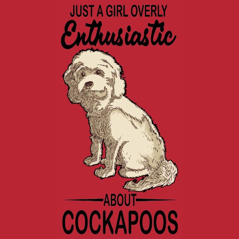 Cockapoo dog lovers | Dog breed gift idea