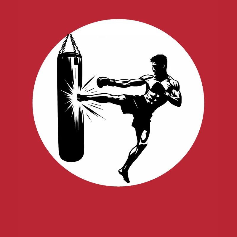 Kickboxing Kickboxer Sidekick