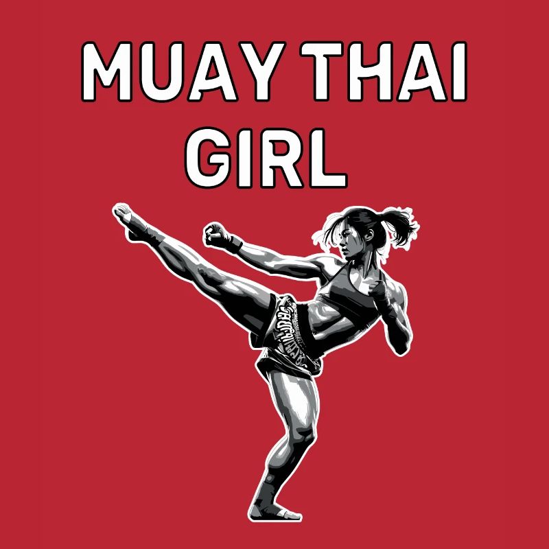 Muay Thai Mädchen