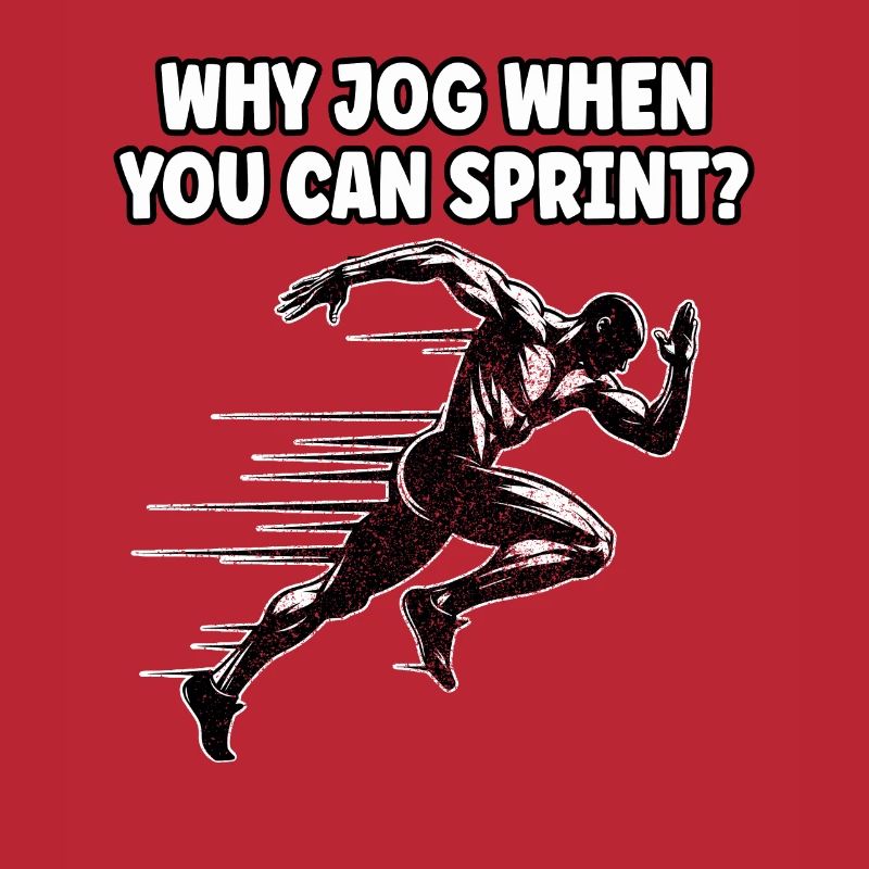 Bahnläufer Sprinter Sprint 100m Sprinter