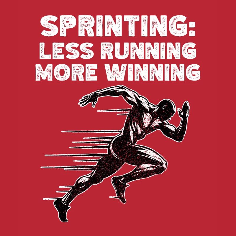 Bahnläufer Sprinter Sprint 100m Sprinter
