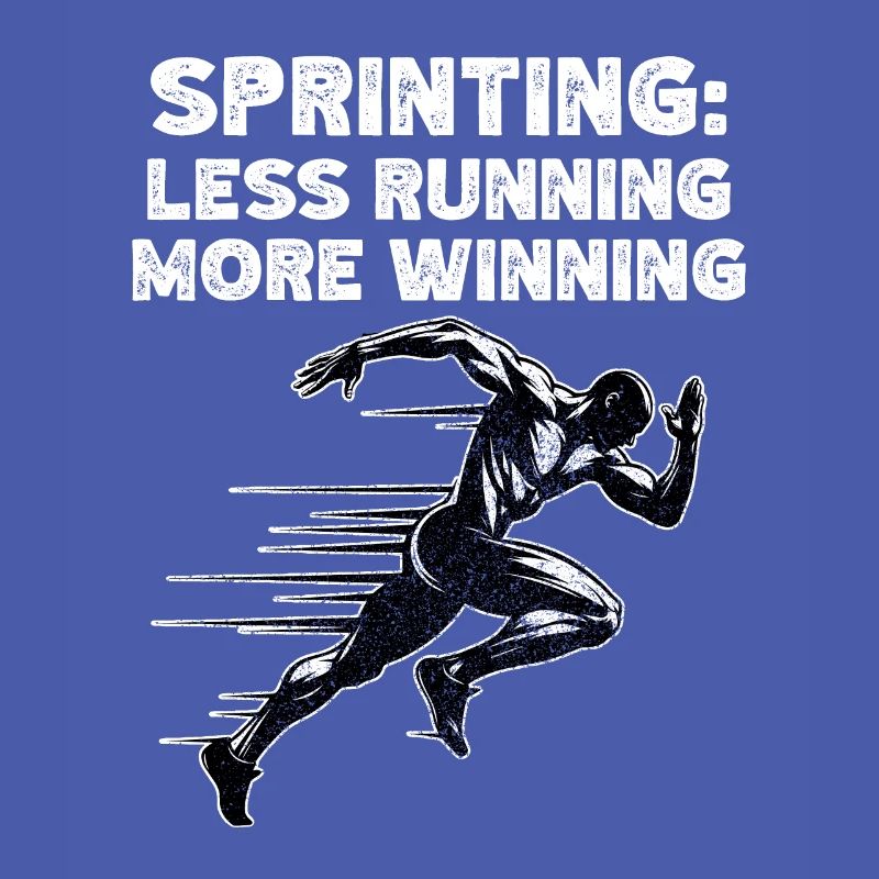 Bahnläufer Sprinter Sprint 100m Sprinter