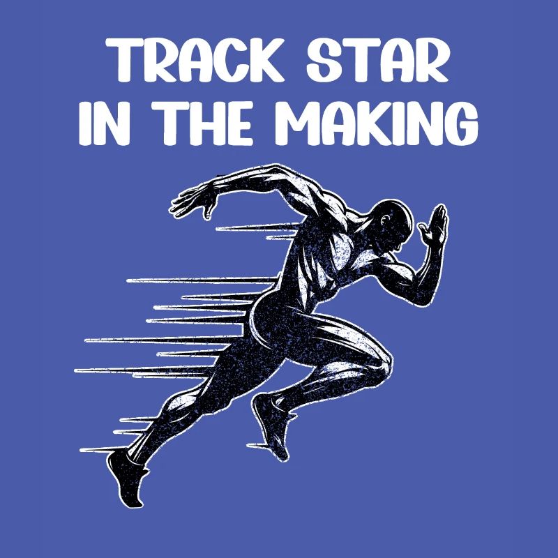 Bahnläufer Sprinter Sprint 100m Sprinter