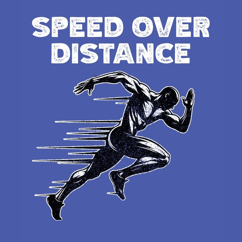 Bahnläufer Sprinter Sprint 100m Sprinter