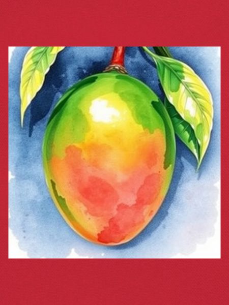 Mango Aquarell