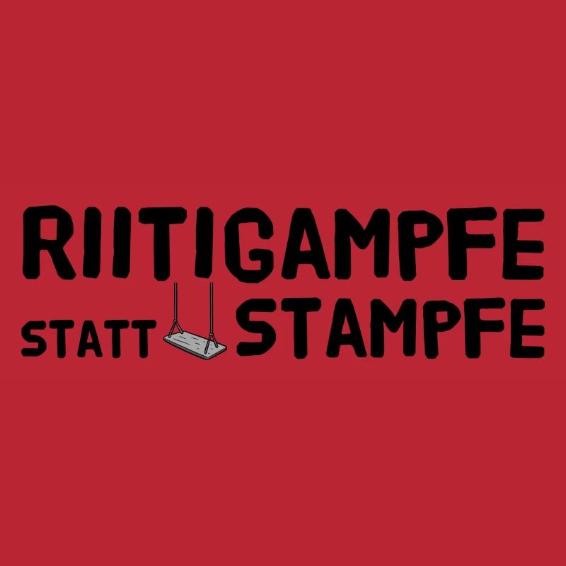 Riitigampfe statt stampfe