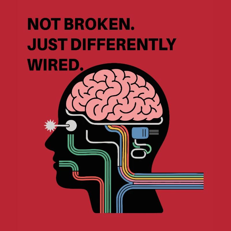 Not broken – just wired differently
