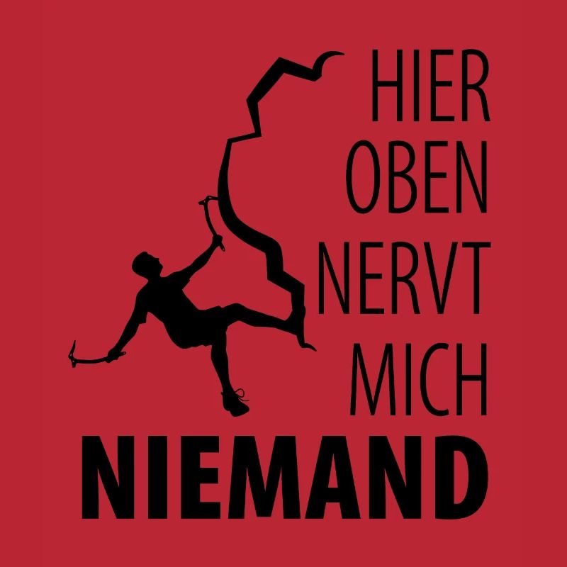 Eisklettern Eiskletterer Eispickel