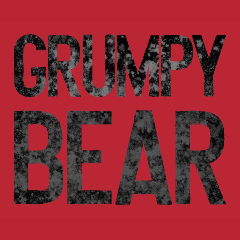 Grumpy Bear - Grumpy Bear LGBT Gay Pride Beardy