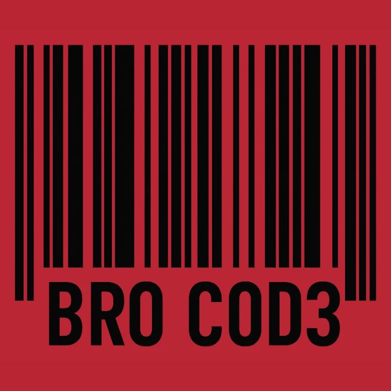 Bro Cod3 Barcode Design - Bro Code