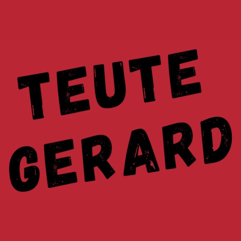 TEUTE GERARD. Antwerp dialect shirts