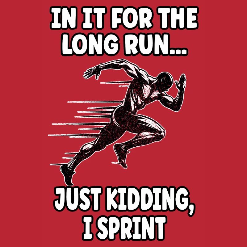 Bahnläufer Sprinter Sprint 100m Sprinter