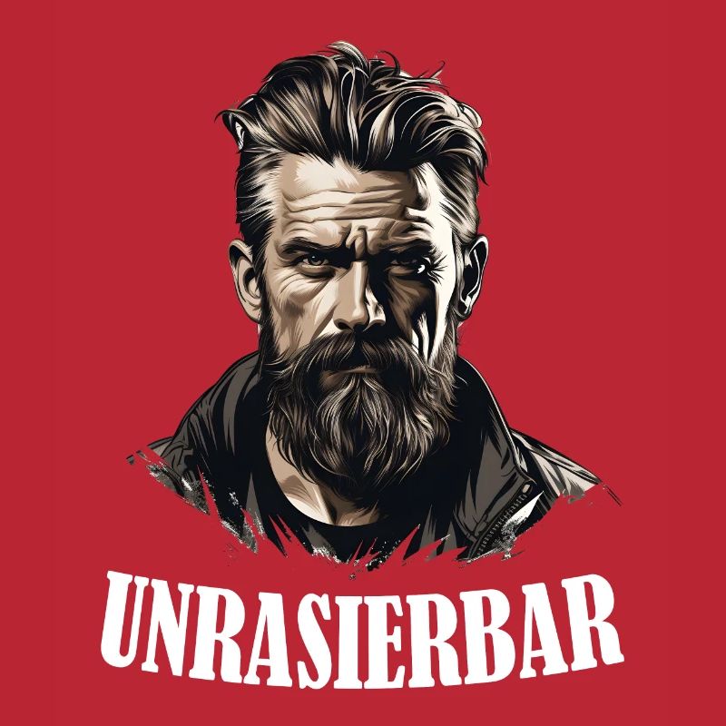 Lustiger Bart Spruch Wikinger Bartträger