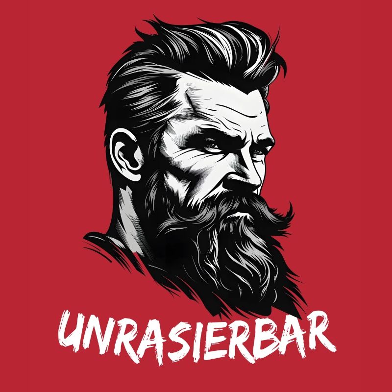 Lustiger Bart Spruch Wikinger Bartträger