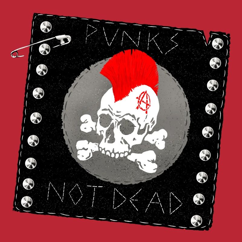 punks pas patch mort