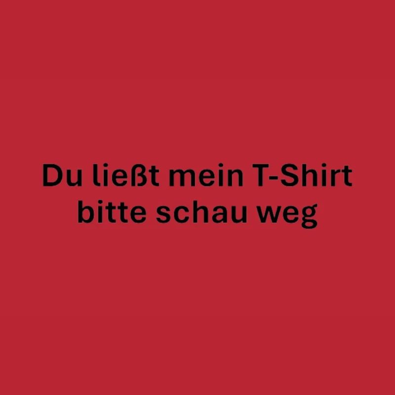 Witziger Spruch