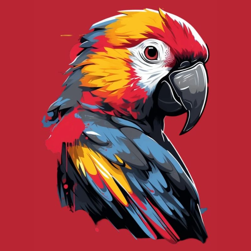 Graffiti Parrot