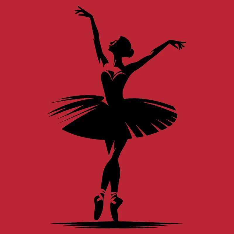 Dancer with elegance and classical dance pose
