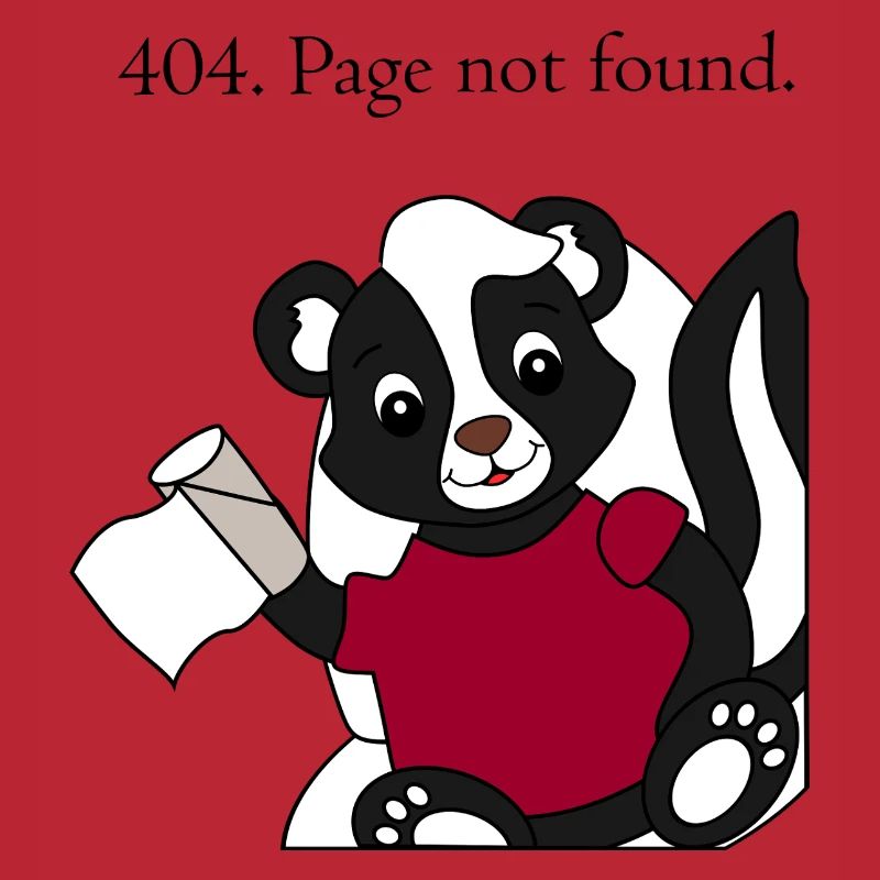 Skunk Pixie 404 Page not found