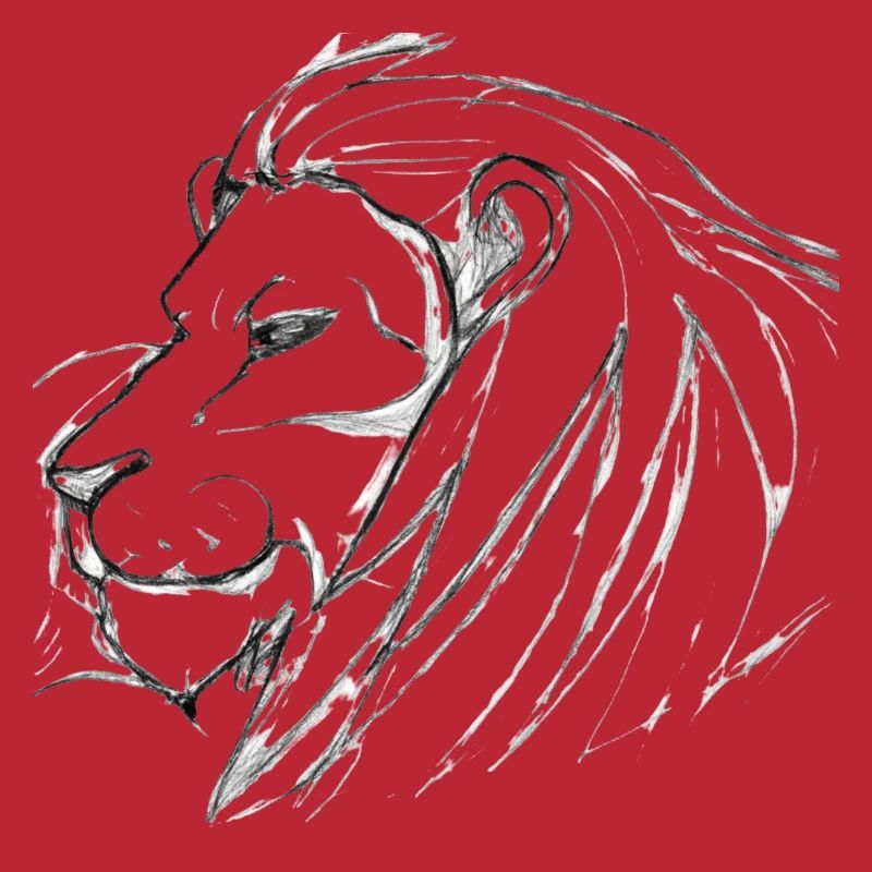 Lion drawing