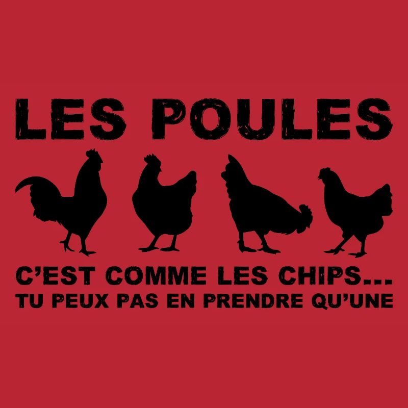 les poules c'est comme les chips