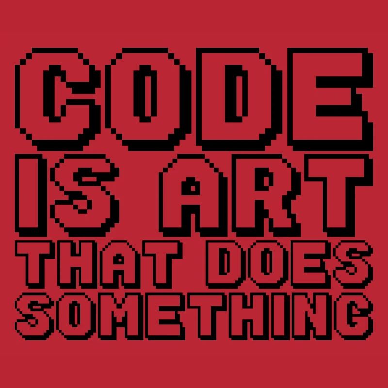 Code Is Art That Does Something