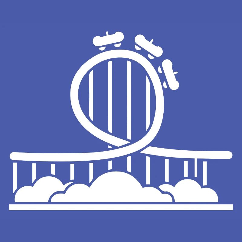 Rollercoaster Achterbahn